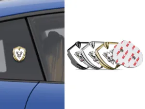 Silicone Emblem Badge Customizable Force Style